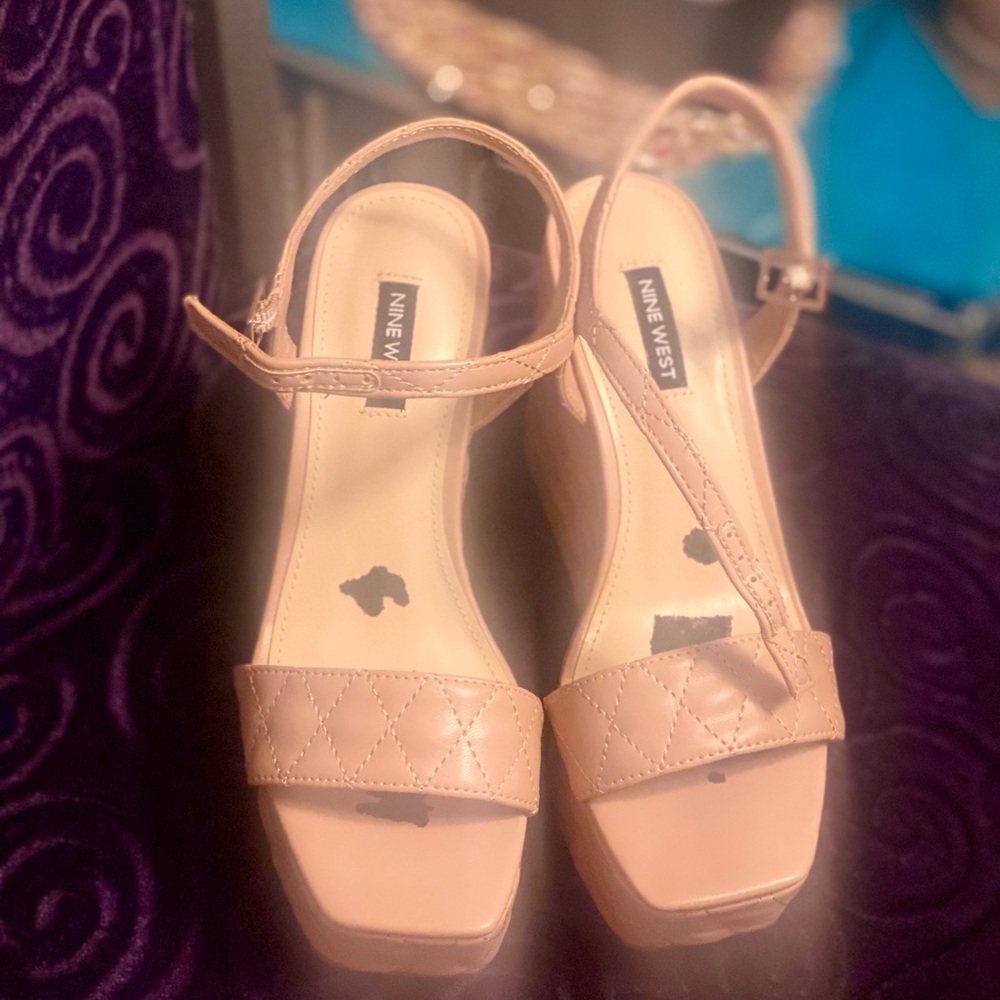 Brand NEW 😍 Nine West Wedges 👌🏻 (never worn/just had inserts on them removed)